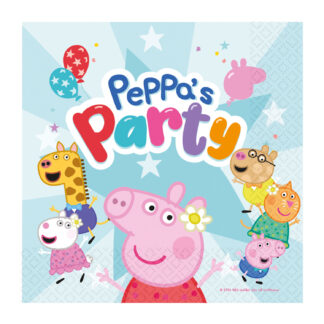 Peppa Pig Luncheon Napkins - 33cm (16ct)