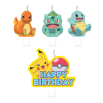 Pokemon Birthday Candles