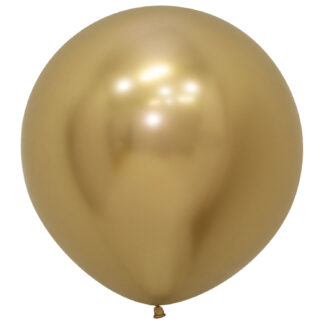Reflex 970 Gold Balloons - 24" Latex (3ct)