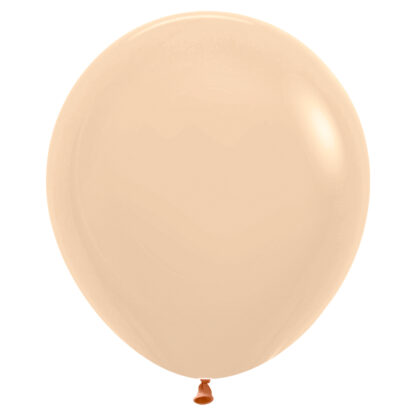 Pastel Matte Malibu Peach 660 Balloons - 18" Latex (25ct)