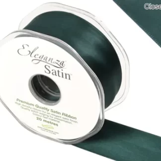 Green No.50 Double Faced Satin - (38mm x 20m)