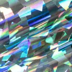 Holostar Crystal Silver HEAT TRANSFER VINYL - (30cm W x 50cm L)