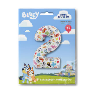 Bluey No 2 Balloon - 26" Foil