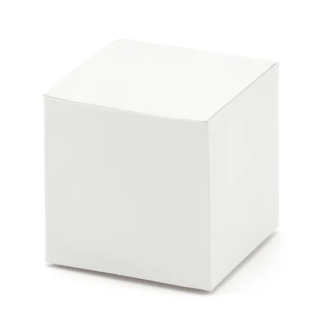 White Square Gift Boxes - 5x5x5cm (10ct)