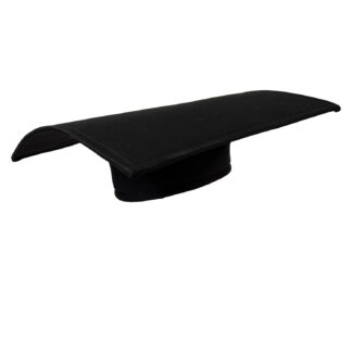 Graduation Black Mortarboard Hat - One Size (1ct)