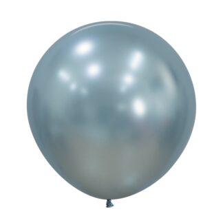 Silk Arctic Blue 839 Balloon - 24" Latex (3ct)