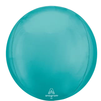 Vibrant Blue Orbz Balloon - (15" x 16") (1ct)