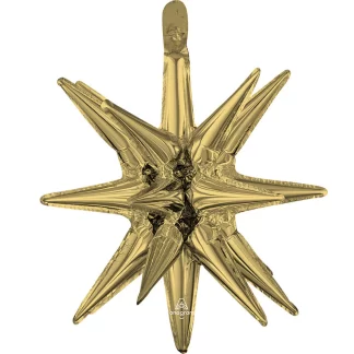 Large White Gold Magic Star Air-fill Only - 35" Foil