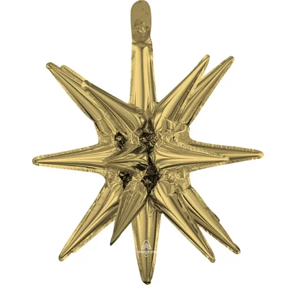 Large White Gold Magic Star Air-fill Only - 35" Foil