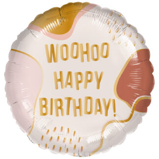 Woohoo Birthday Standard Balloon - 18" Foil