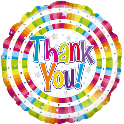 Bright Thank You Balloon - 18" Foil