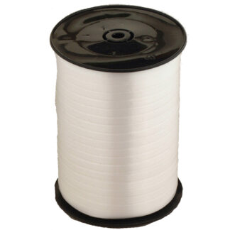 White Curling Ribbon - (5mm x 91.5m)