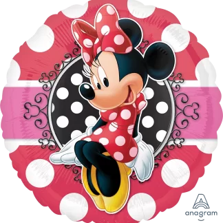 Minnie Mouse Portrait Balloon - 18" Foil