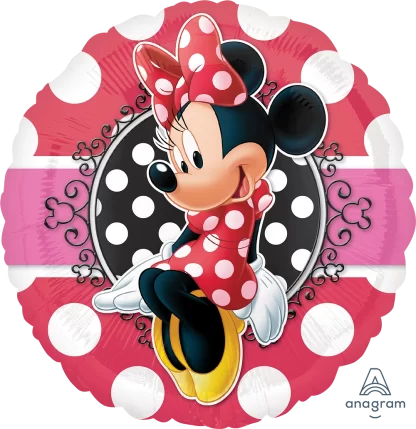 Minnie Mouse Portrait Balloon - 18" Foil