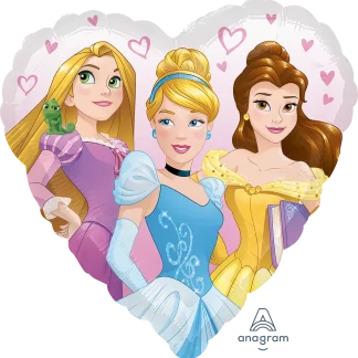 Disney Princess Dream Big Heart Balloon - 18" Foil