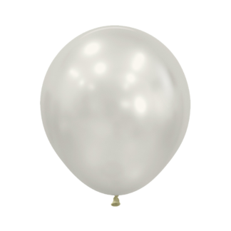 Silk Oyster White 806 Balloon - 18" Latex (15ct)