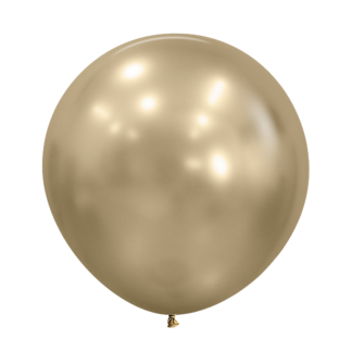 Silk Gold Dust 870 Balloon - 24" Latex (3ct)