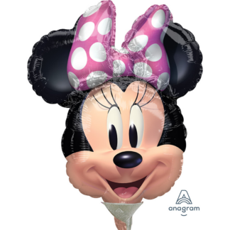 Mini Minnie Mouse Forever Air-Filled Balloon – 9" Foil