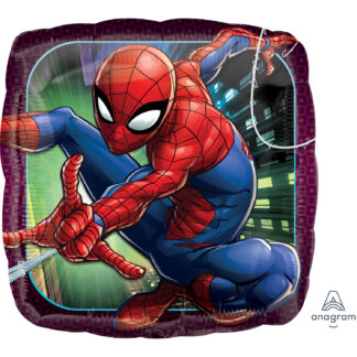 Spider-Man Animated Square Balloon - Foil
