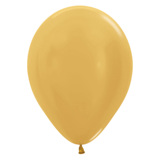 Metallic Gold 570 Balloons - 12" Latex (50ct)