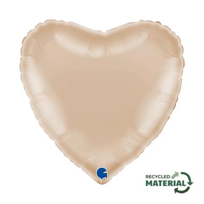 Californian Gold Heart Balloon - 18" Foil