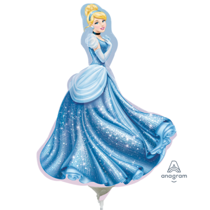 Mini Disney Princess Cinderella Air-Filled Balloon – 14" Foil