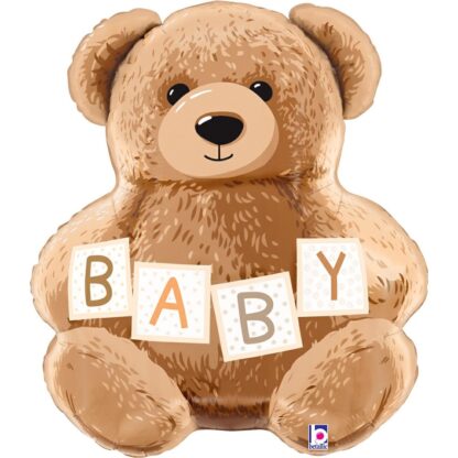 Baby Teddy Bear Shape Balloon - 24" Foil