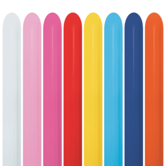 Fashion Assorted 000 Modelling Balloons -360 Latex (50ct)