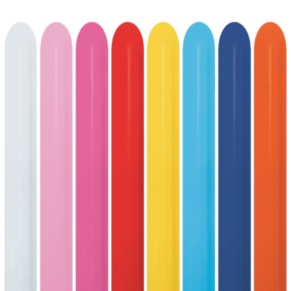 Fashion Assorted 000 Modelling Balloons -360 Latex (50ct)