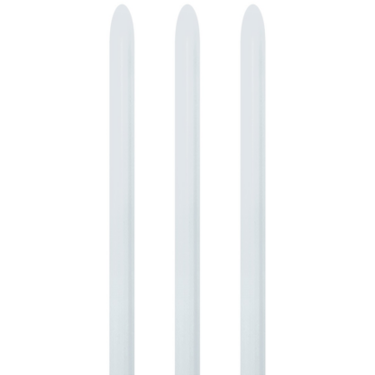 Fashion Solid White 005 Balloons - 160 Latex (50ct)