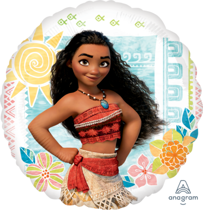 Moana Balloon - 18" Foil - Image 2