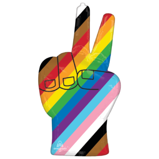 Celebrate Pride Rainbow Shape Balloon - 33" Foil