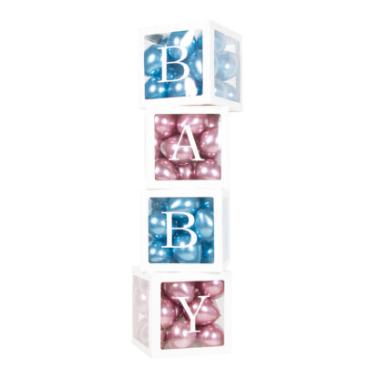 Baby Letter Cubes - (35cm x 35cm x 35cm)