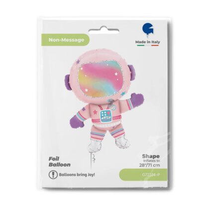 Lady Astronaut Shape Balloon - 28" Foil - Image 2