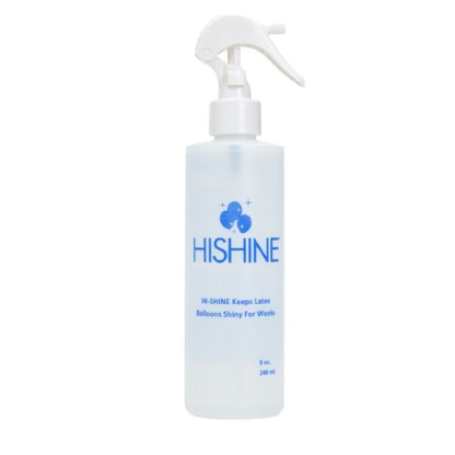 HI-SHINE Balloon Shine Spray with Pump - 8oz (240ml)