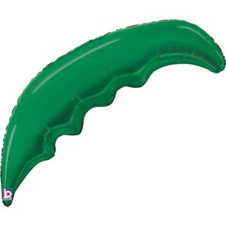 Palm Frond Emerald Green Supershape Balloon - Foil