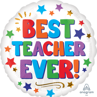 Best Teacher Ever Balloon - 18" Foil