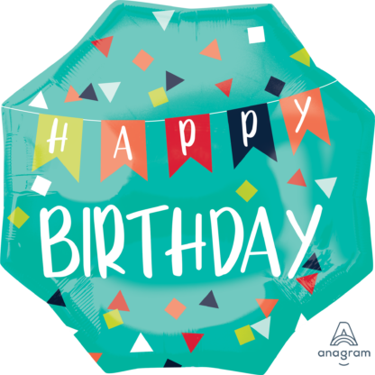 Reason to Celebrate Birthday Supershape Balloon - Foil