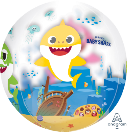 Baby Shark Orbz Balloon - 15" x 16"