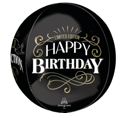 Better With Age Birthday Orbz Balloon – 15″ x 16″