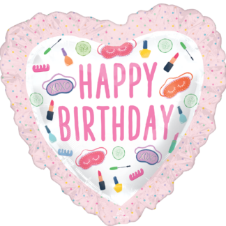 Spa Party Birthday Supershape Balloon - Foil