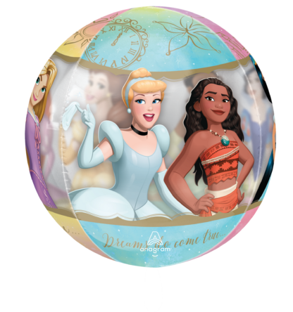 Disney Princesses Orbz Balloon - 15" x 16" - Image 4