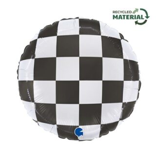 Checkerboard Balloon - 18" Foil