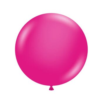 Pastel Hot Pink Balloons - 24" Latex (3ct)