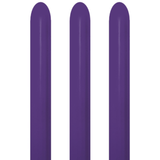 Fashion Solid Violet 051 Balloons - 260 Latex (50ct)