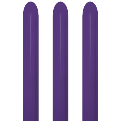 Fashion Solid Violet 051 Balloons - 260 Latex (50ct)